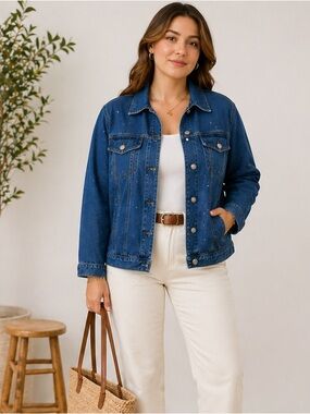 Vintage Carole Little Sport denim jacket